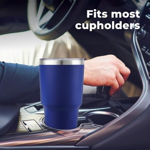 30 oz Tumbler with Lid - Stainless Steel Vacuum Insulated Co...